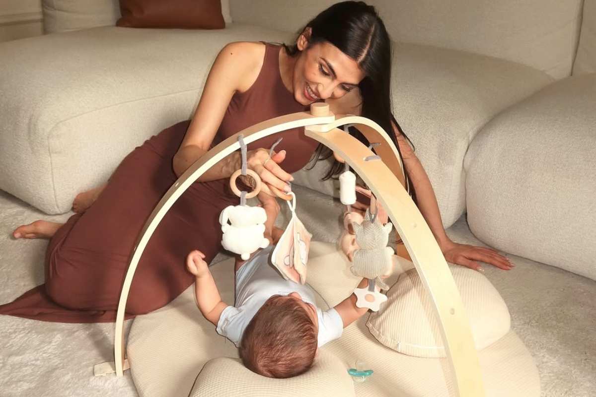 Giulia Salemi e suo figlio
